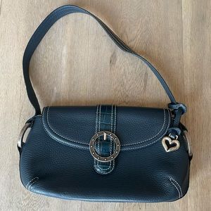 Brighton Bag w/ Snakeskin Accent